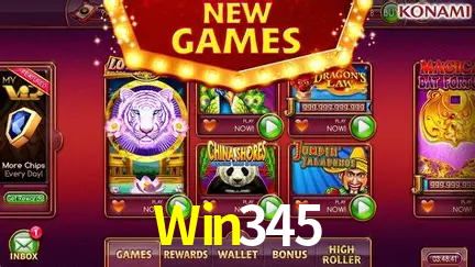 Slots na Plataforma Win345